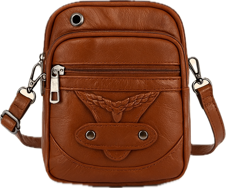 Vellana – Vintage-Eleganz | Umhängetasche aus Leder (Kaufe 1, Bekomme 1 Gratis)