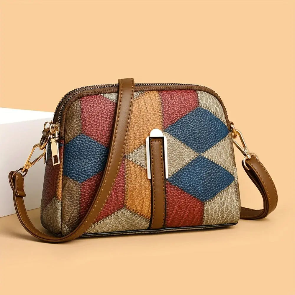 Luna – Mini Patchwork Umhängetasche