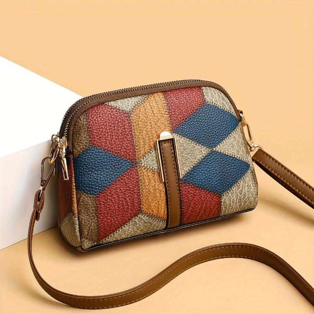 Luna – Mini Patchwork Umhängetasche