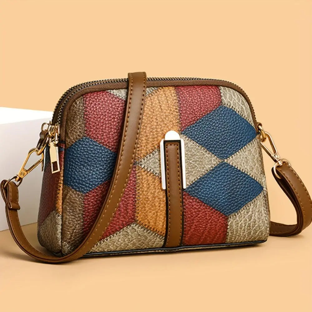 Luna – Mini Patchwork Umhängetasche
