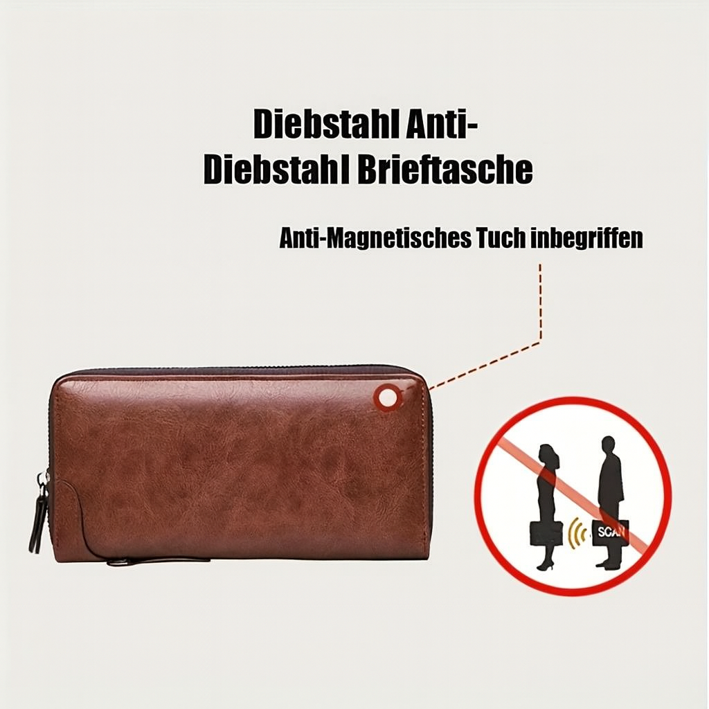 Holden RFID-Reißverschluss-Clutch