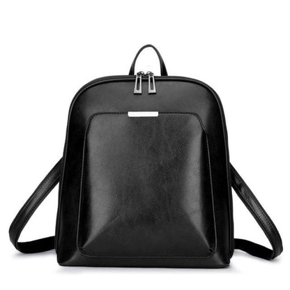 Classic Double-Zip Backpack – Schlankes Design