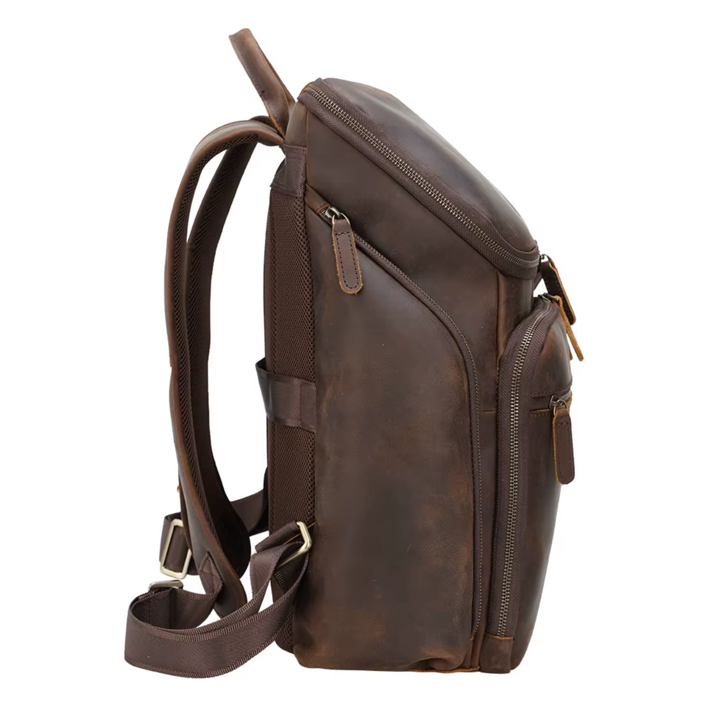 Nicholas – Vintage-Laptop-Rucksack aus Leder